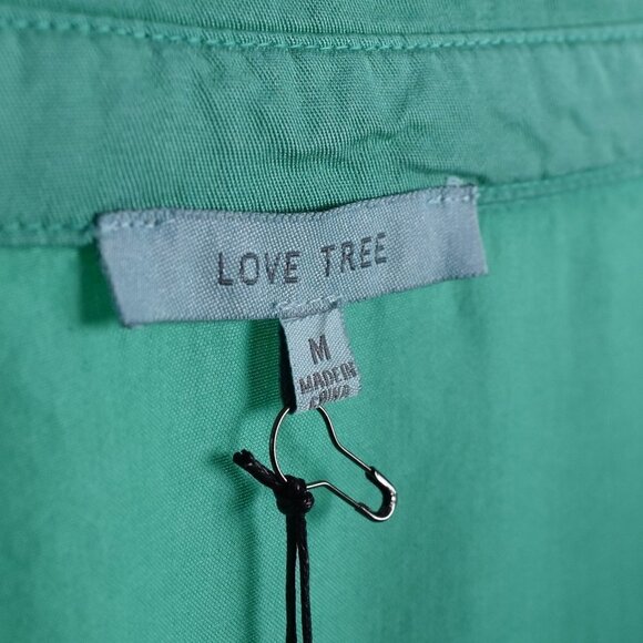 Love Tree Tencel Shirt Dress NEW M - Picture 8 of 10